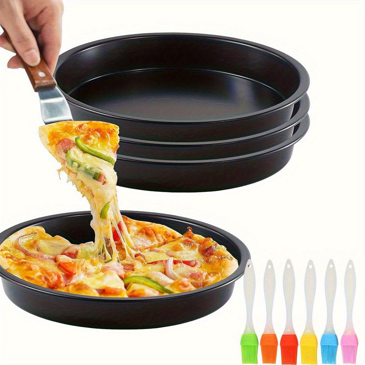 Pizza Conveyor Oven - صينية بيتزا غير لاصقة مقاس 6/8/9/10