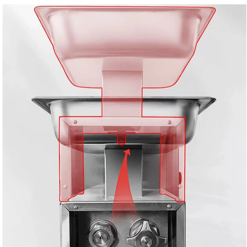 Meat Slicer Machine - آلة تقطيع اللحوم التجارية العمودية المتحركة