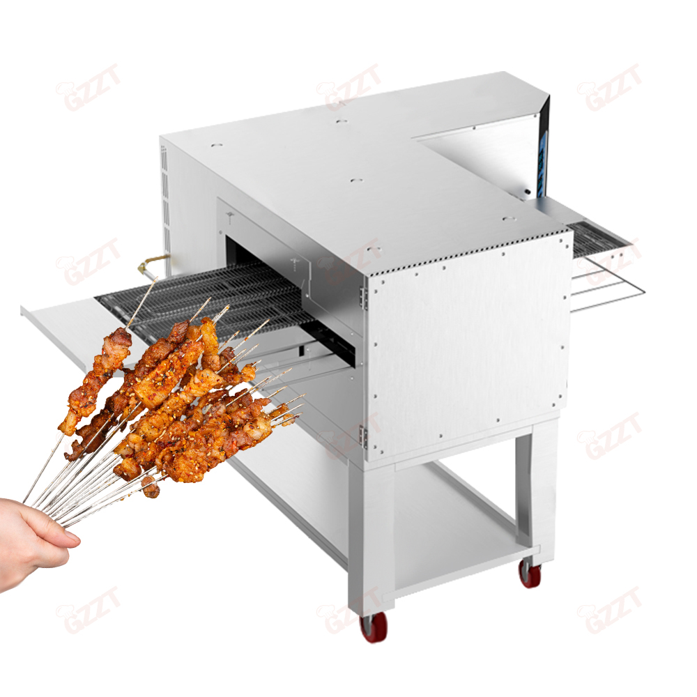 Pizza Conveyor Oven - ذكي ناقل كهربائي الزاحف سلسلة نوع