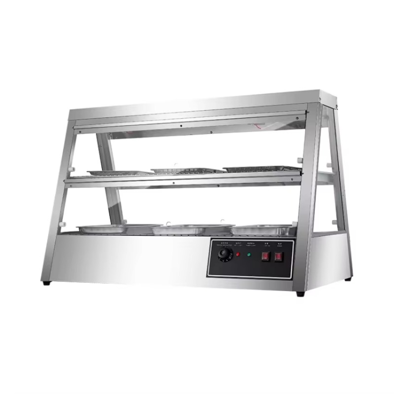 Commercial Kitchen Accessories - خزانة تسخين تجارية معزولة من الفولاذ