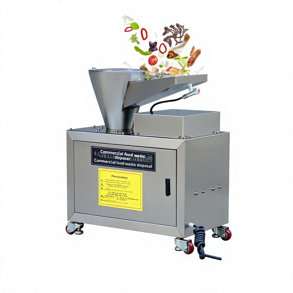Commercial Kitchen Garbage Disposal - مفرمة نفايات الطعام التجارية من الفولاذ