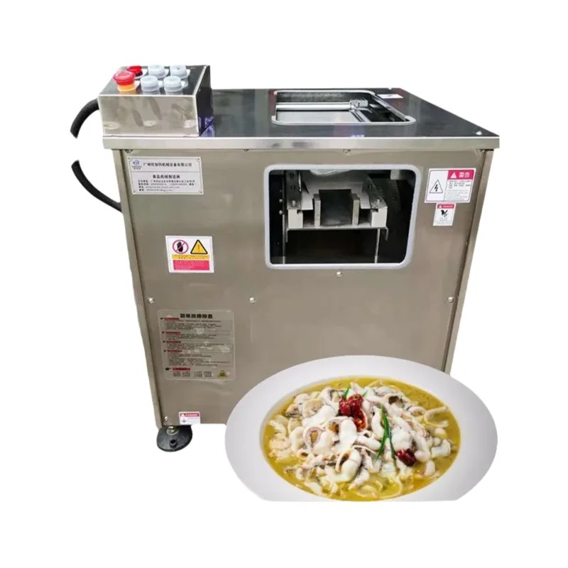 Meat Slicer Machine - آلة تقطيع شرائح السمك الأوتوماتيكية بالكامل