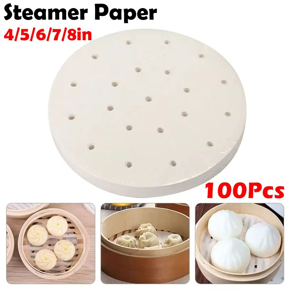 Commercial Kitchen Accessories - 100 قطعة من الكعك على البخار