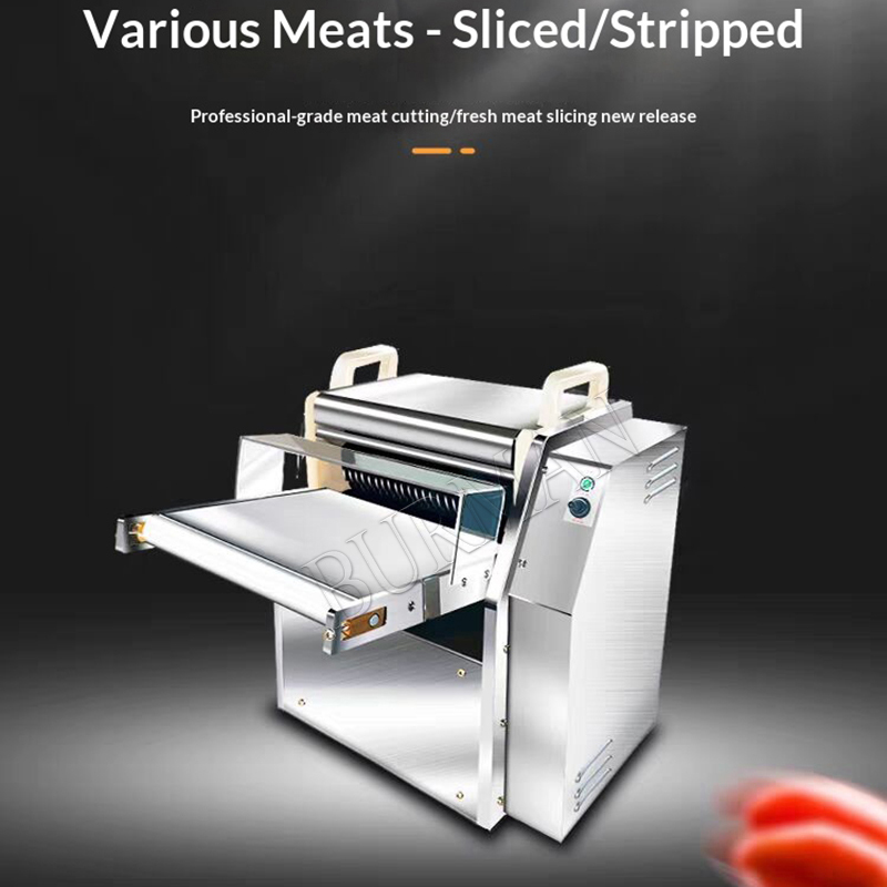 آلة تقطيع اللحم الأوتوماتيكية  - مراجعة Meat Slicer Machine وسعره