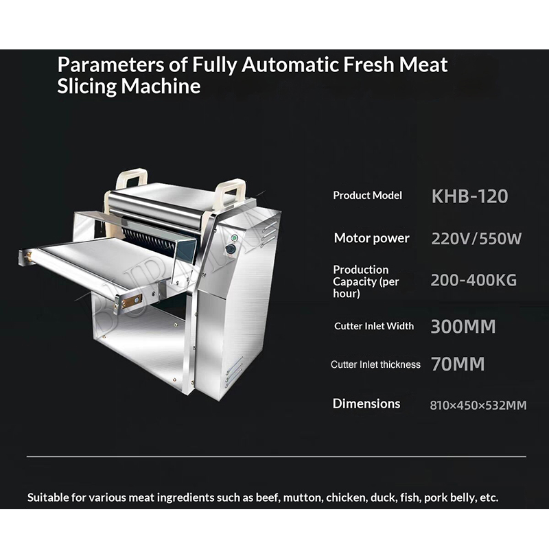 آلة تقطيع اللحم الأوتوماتيكية  - مراجعة Meat Slicer Machine وسعره