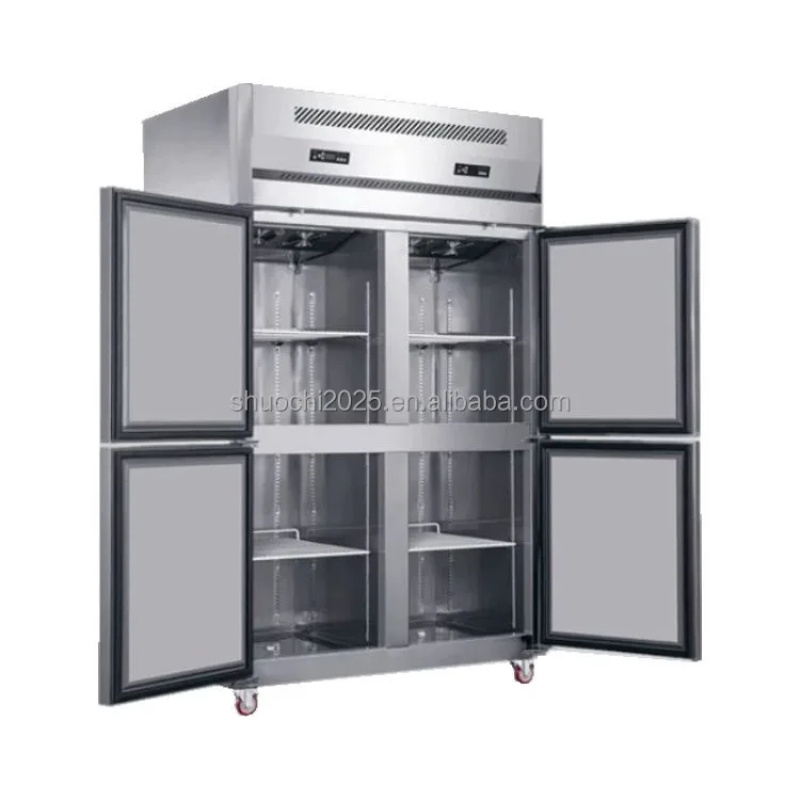 ثلاجة تجارية بأربعة أبواب عالي - مراجعة Commercial Kitchen Refrigerator وسعره