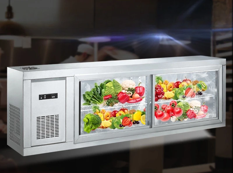 ثلاجة عرض تجارية مثبتة على الح - مراجعة Commercial Kitchen Refrigerator وسعره