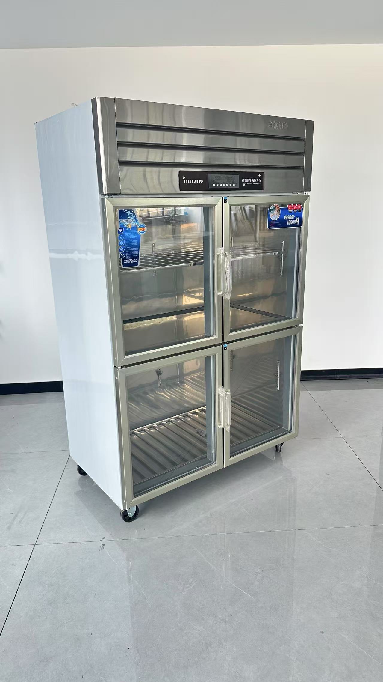 ثلاجة تجارية عمودية عالية الأد - مراجعة Commercial Kitchen Refrigerator وسعره