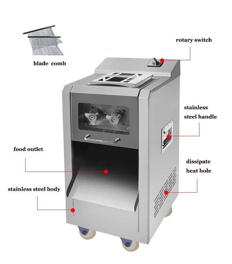 آلة تقطيع وتمزيق اللحوم التجار - مراجعة Meat Slicer Machine وسعره