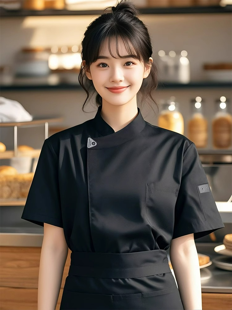 سترة الشيف النسائية قصيرة الأك - مراجعة Commercial Kitchen Services وسعره