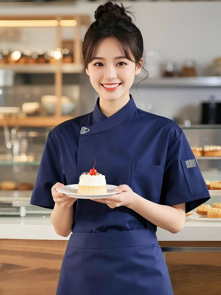 سترة الشيف النسائية قصيرة الأك - مراجعة Commercial Kitchen Services وسعره