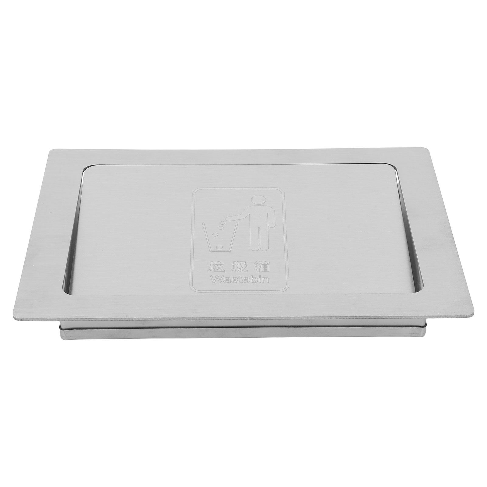 غطاء سلة مهملات مدمج في سطح ال - مراجعة Commercial Kitchen Garbage Can وسعره