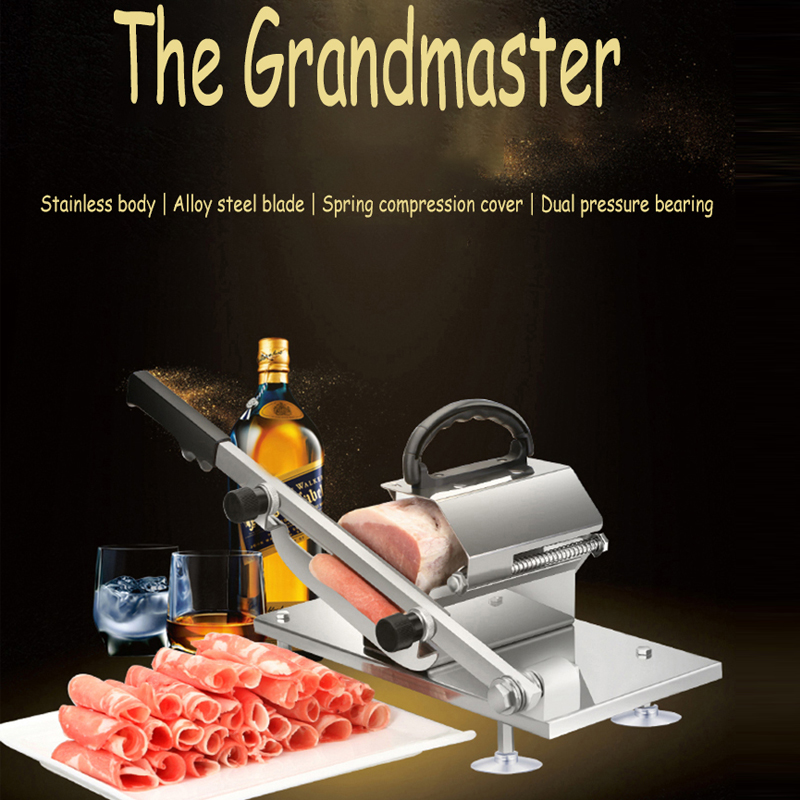 ماكينة تقطيع اللحوم اليدوية من - مراجعة Meat Slicer Machine وسعره