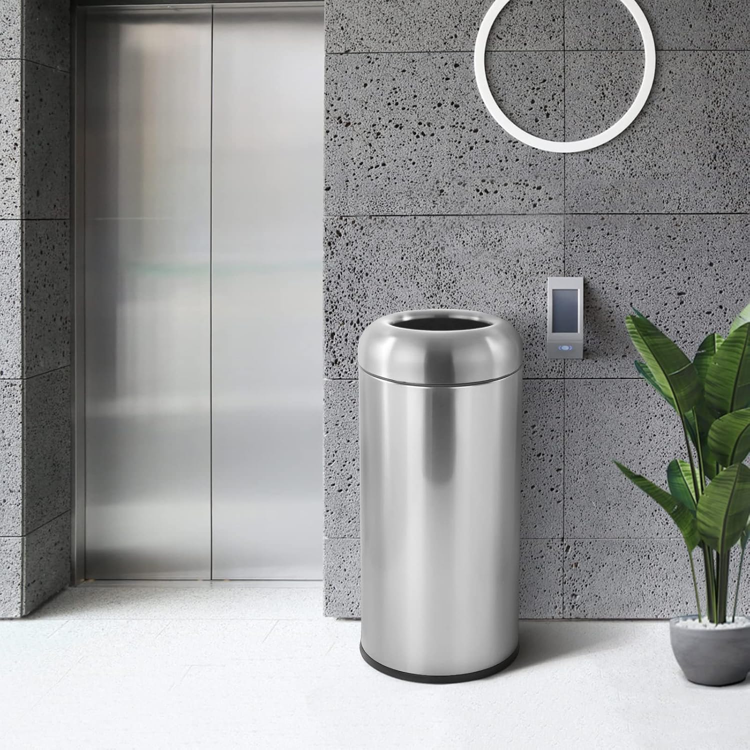 سلة مهملات كبيرة مفتوحة من الأ - مراجعة Commercial Kitchen Garbage Disposal وسعره