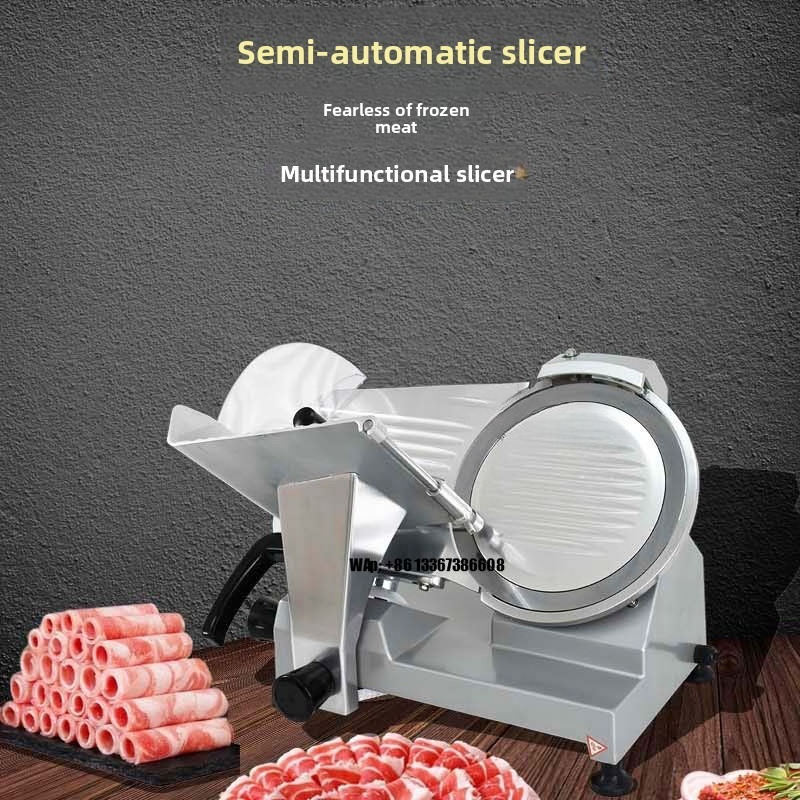 ماكينة تقطيع اللحوم التجارية ا - مراجعة Meat Slicer Machine وسعره