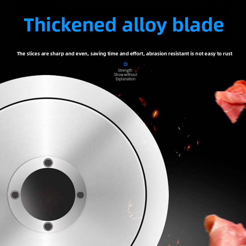 ماكينة تقطيع اللحوم التجارية ا - مراجعة Meat Slicer Machine وسعره