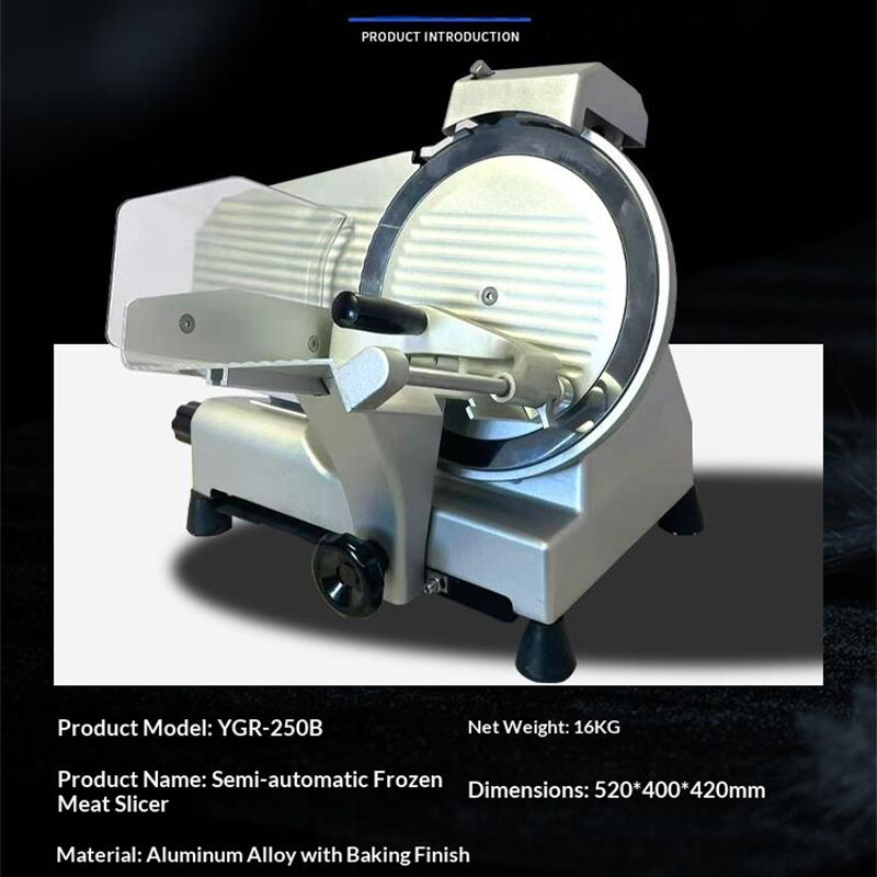 آلة تقطيع اللحوم الكهربائية ال - مراجعة Meat Slicer Machine وسعره