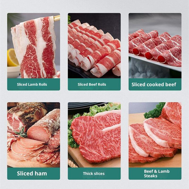 آلة تقطيع اللحوم الكهربائية ال - مراجعة Meat Slicer Machine وسعره