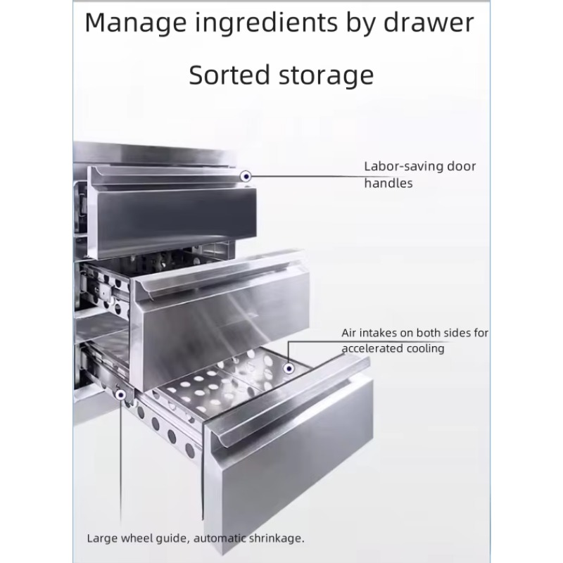 ثلاجة تجارية من الفولاذ المقاو - مراجعة Commercial Kitchen Refrigerator وسعره