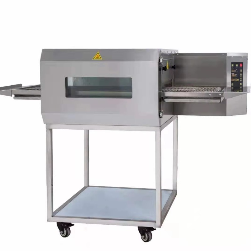 فرن بيتزا كهربائي/غاز ناقل تجا - مراجعة Pizza Conveyor Oven وسعره