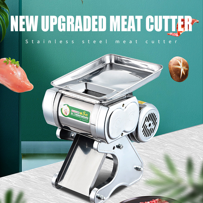 آلة تقطيع اللحوم الكهربائية ال - مراجعة Meat Slicer Machine وسعره