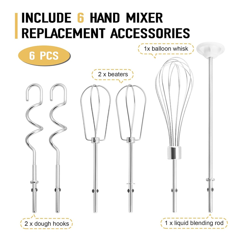 ملحقات خلاط يدوي من ABKO، خفق، - مراجعة Kitchenaid Mixer Hand Mixer وسعره