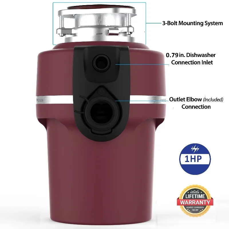 جهاز التخلص من نفايات الطعام ا - مراجعة Commercial Kitchen Garbage Disposal وسعره