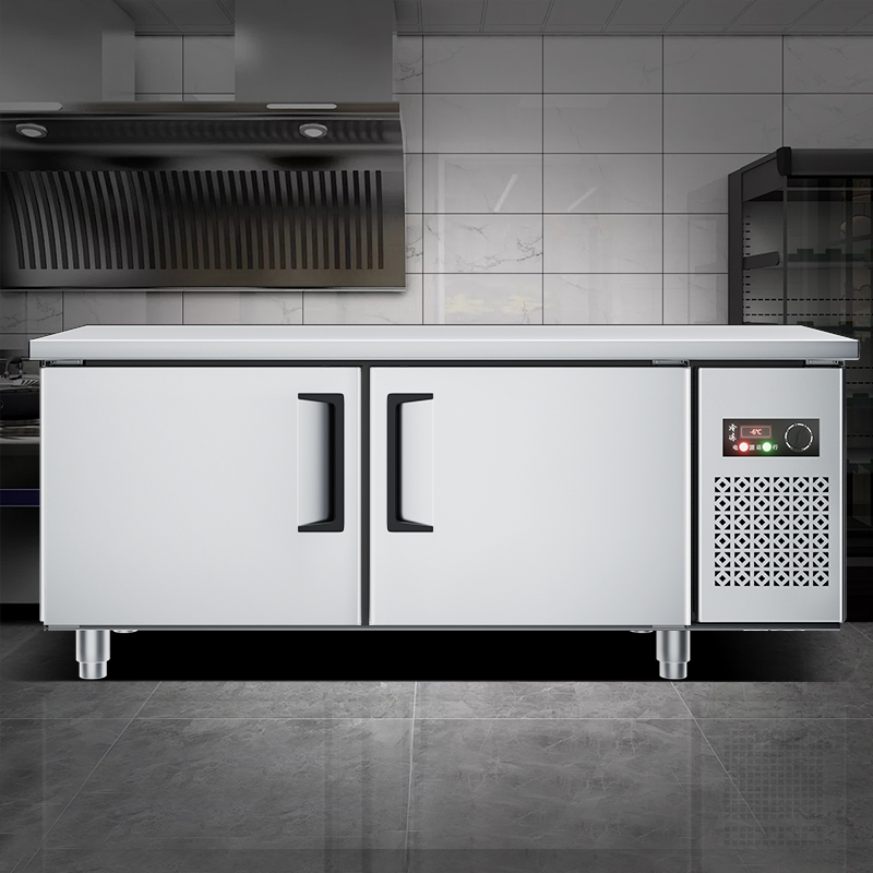 ثلاجة تجارية كبيرة السعة تحت ا - مراجعة Commercial Kitchen Refrigerator وسعره