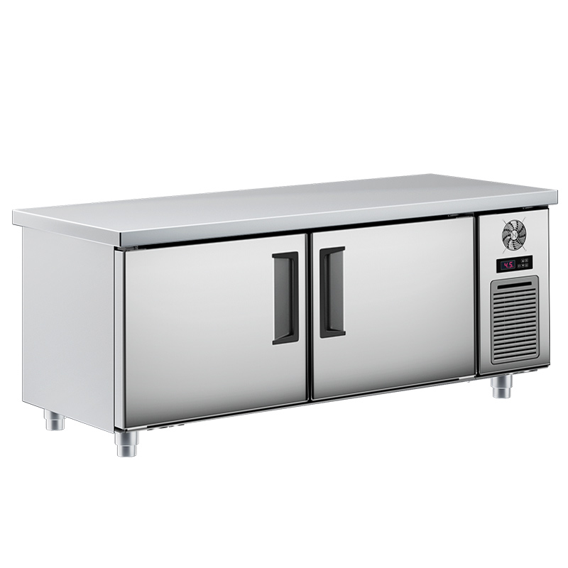 ثلاجة تجارية كبيرة السعة تحت ا - مراجعة Commercial Kitchen Refrigerator وسعره