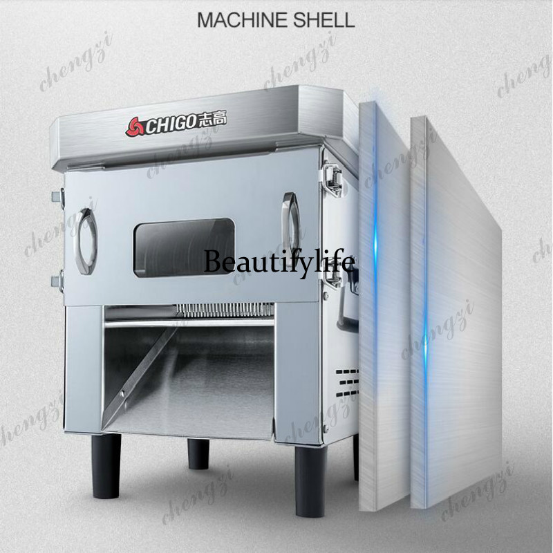 آلة تقطيع اللحوم الكهربائية ال - مراجعة Meat Slicer Machine وسعره