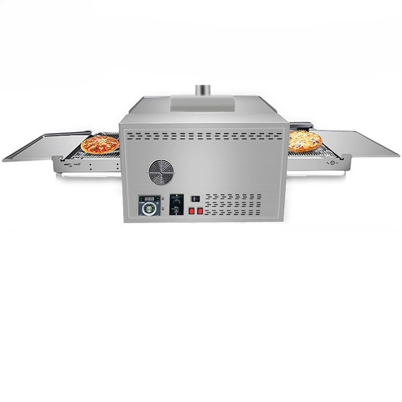 فرن بيتزا جديد يعمل بالغاز مع  - مراجعة Pizza Conveyor Oven وسعره