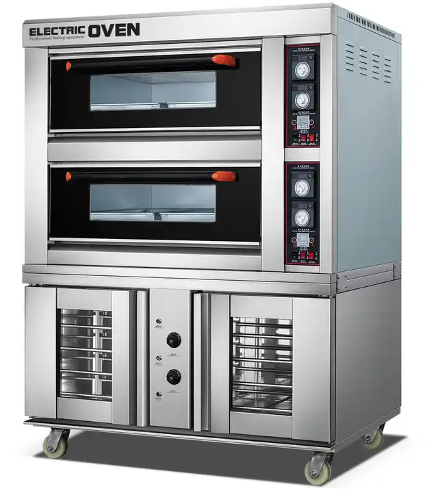 فرن خبز وبيتزا تجاري يعمل بالغ - مراجعة Pizza Conveyor Oven وسعره